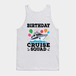 Birthday Cruise Squad Birthday Party Tee Cruise Squad 2023 Tank Top